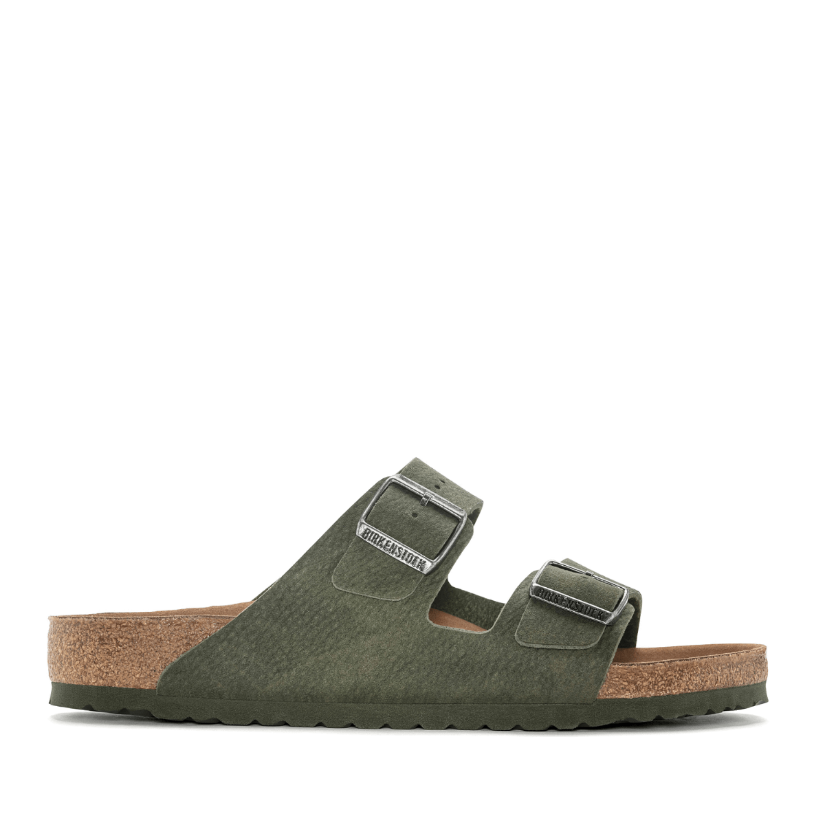 Ciabattina Birkenstock Arizona Vegan Microfibra Desert Dust Thyme - Birkenstock - Calzature Savorè