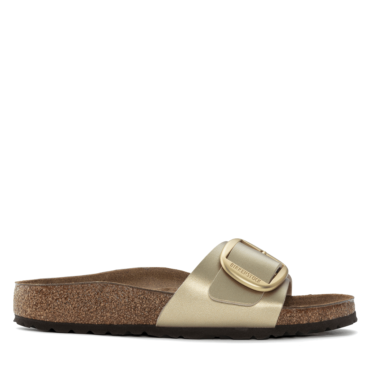 Ciabattina Birkenstock Madrid Big Buckle Birko-Flor Gold - Birkenstock - Calzature Savorè