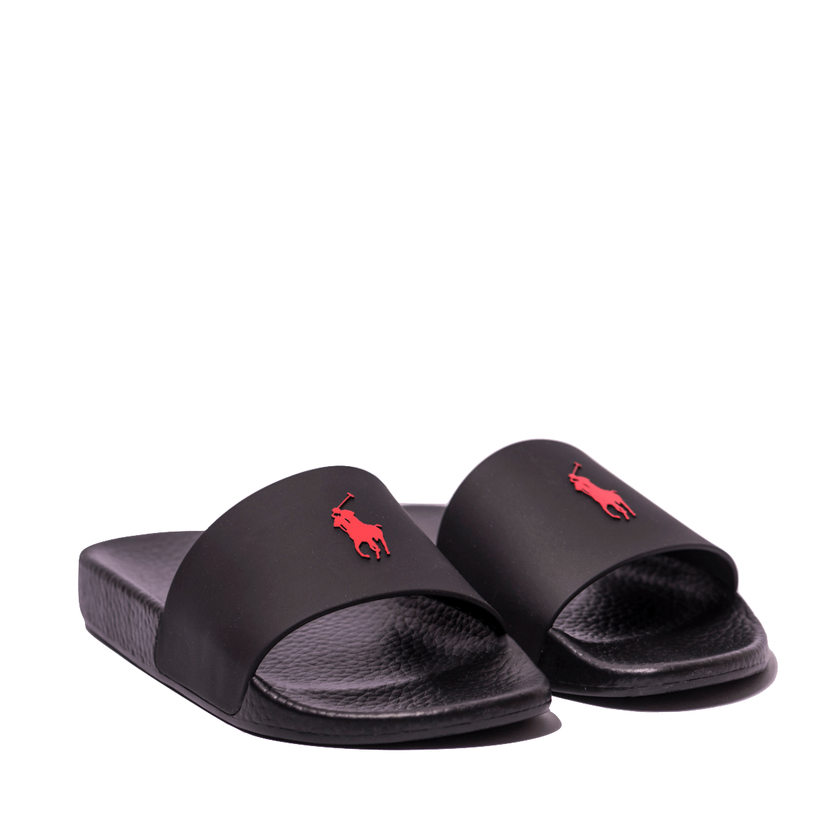 Ciabattina Polo Ralph Lauren Black-Red - Polo Ralph Lauren - Calzature Savorè