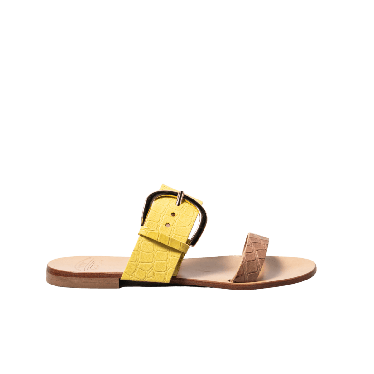 Ciabattina Ponte Milvio Cocco Limone Cocco Rhum - Ponte Milvio - Calzature Savorè