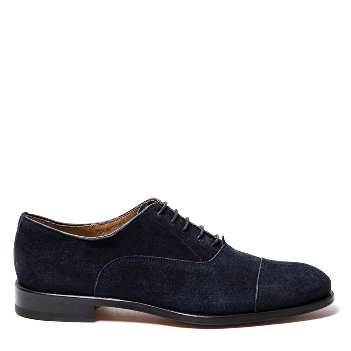 Classica Allacciata Jerold Wilton Loden Camoscio Blu - Jerold Wilton - Calzature Savorè
