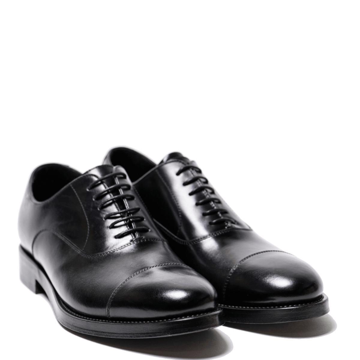 Classica Allacciata Jerold Wilton Vitello Nero Triplo Cuoio - Jerold Wilton - Calzature Savorè