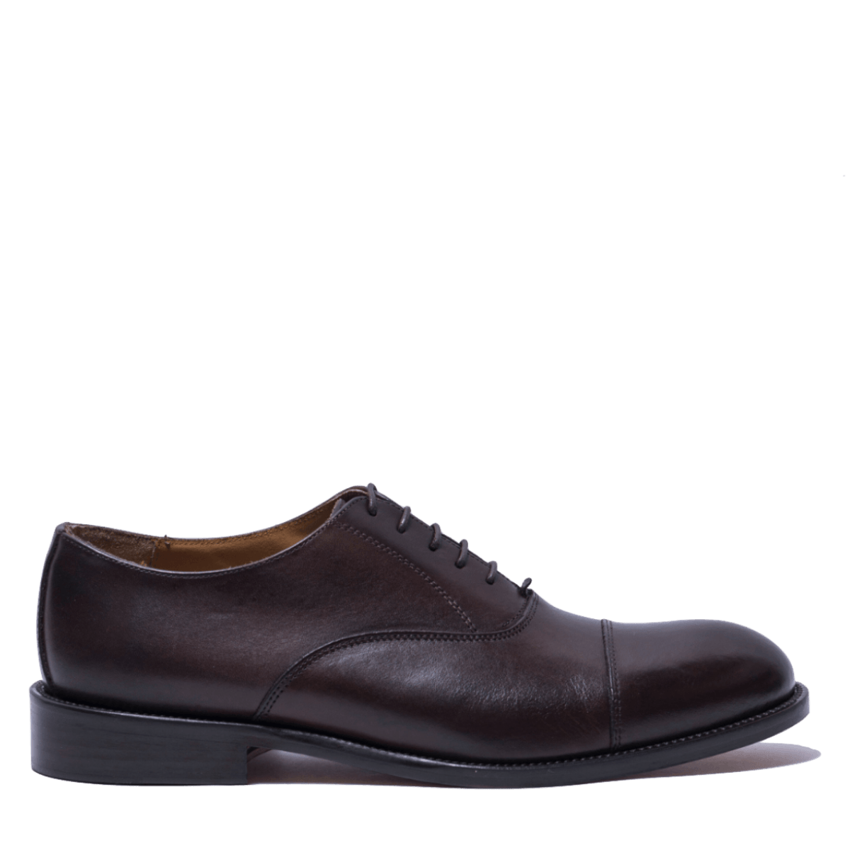 Classica Allacciata Nicol Sadler Vitello Marrone - Nicol Sadler - Calzature Savorè