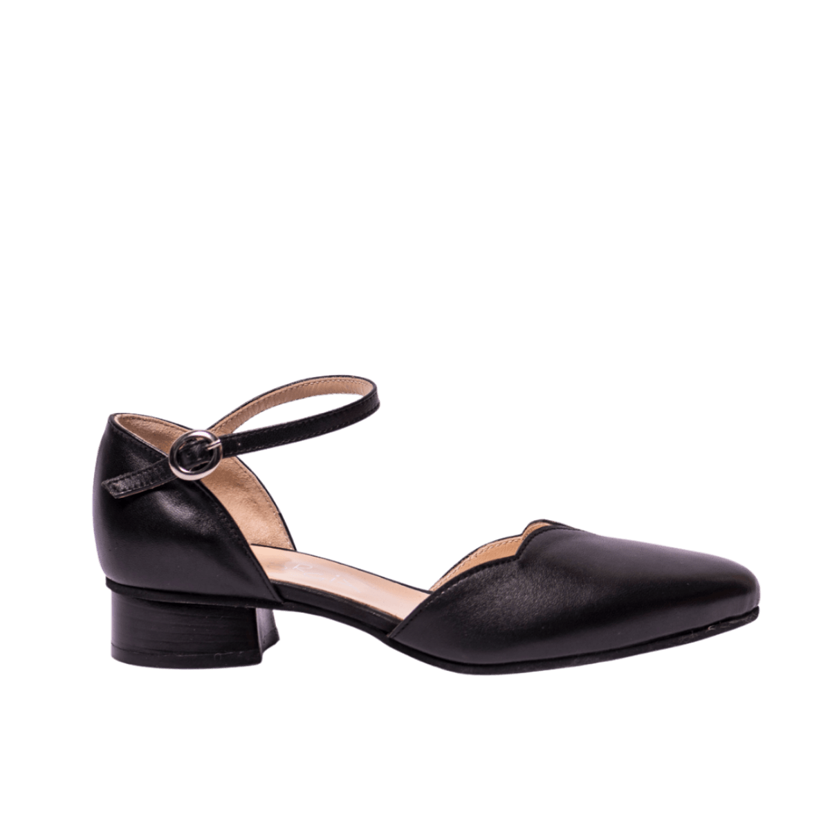 Décolleté Giorgia Cinturino Nappa Nero - Giorgia - Calzature Savorè