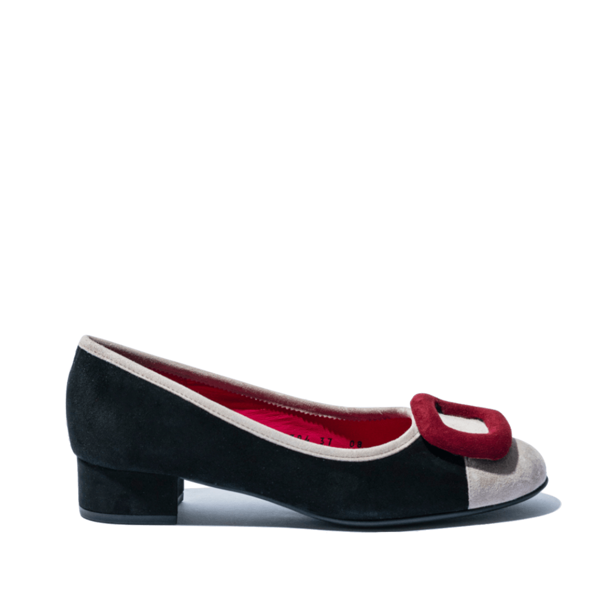 Décolleté Le Babe Fibbia Camoscio Nero - Le Babe - Calzature Savorè