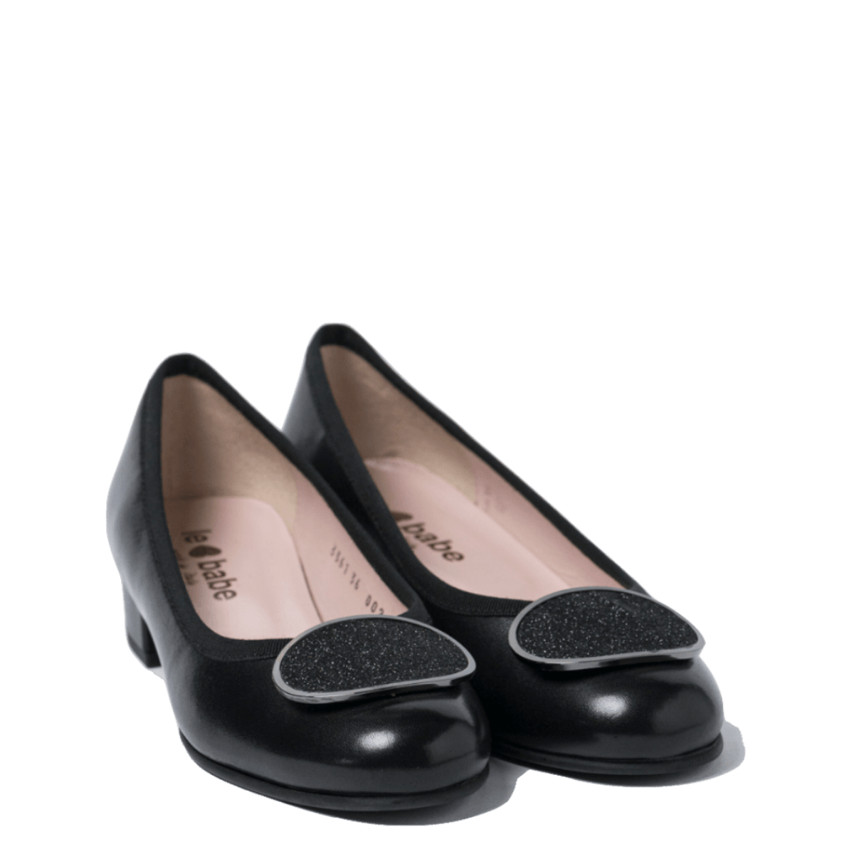 Décolleté Le Babe Fibbia Shine Nappa Nero - Le Babe - Calzature Savorè