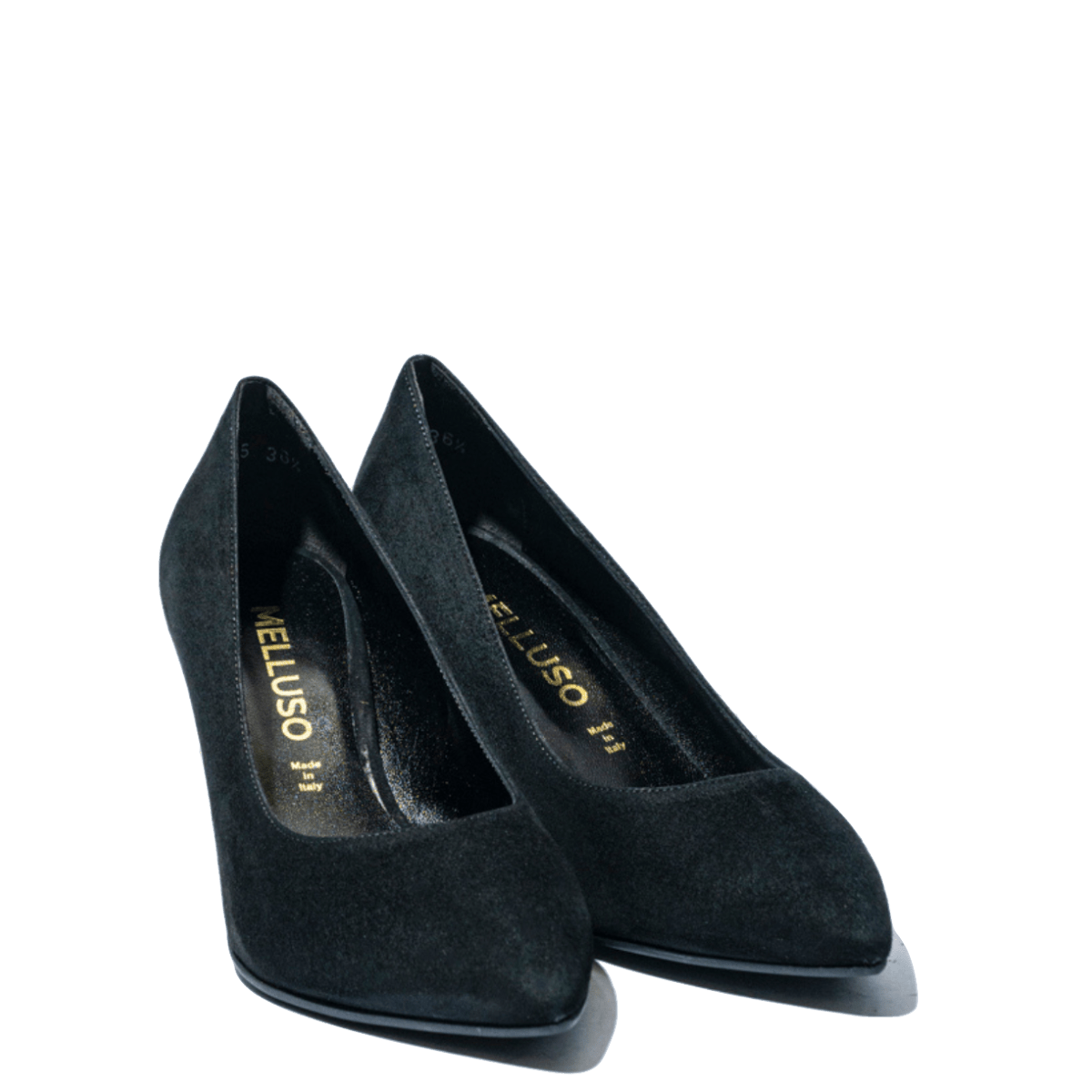 Décolleté Melluso Linda Camoscio Nero - Melluso - Calzature Savorè