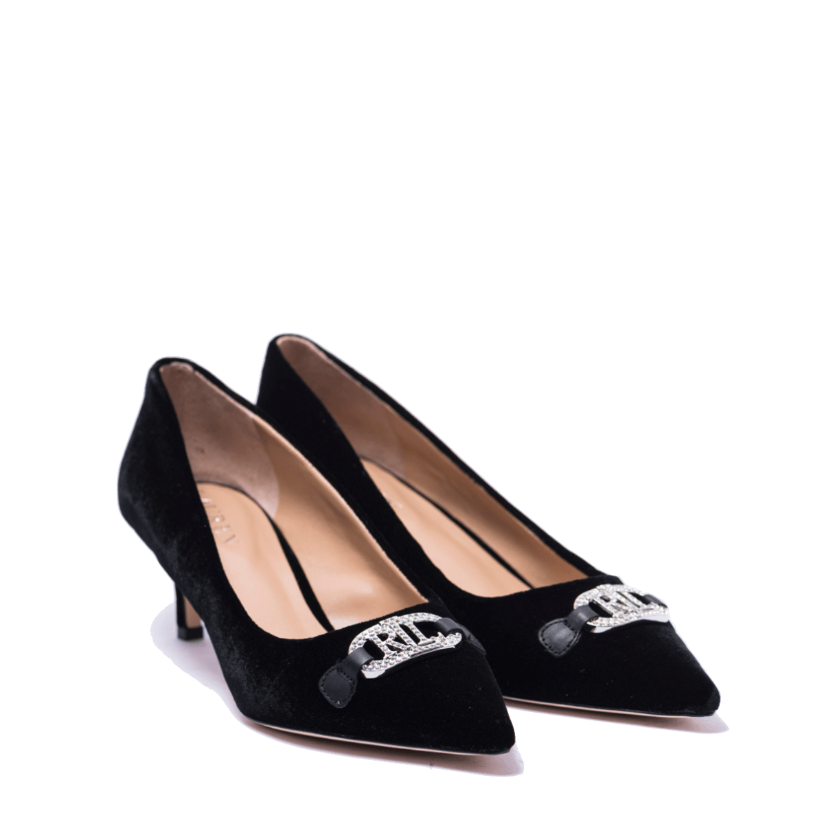 Décolleté Polo Ralph Lauren Amory Velluto Black - Polo Ralph Lauren - Calzature Savorè