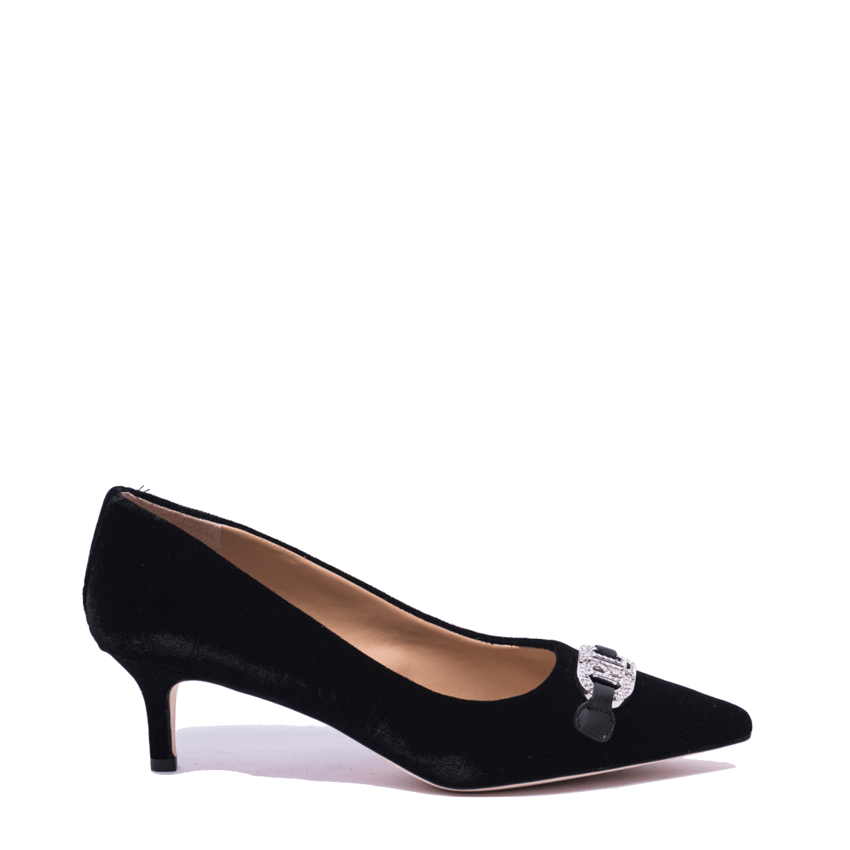 Décolleté Polo Ralph Lauren Amory Velluto Black - Polo Ralph Lauren - Calzature Savorè
