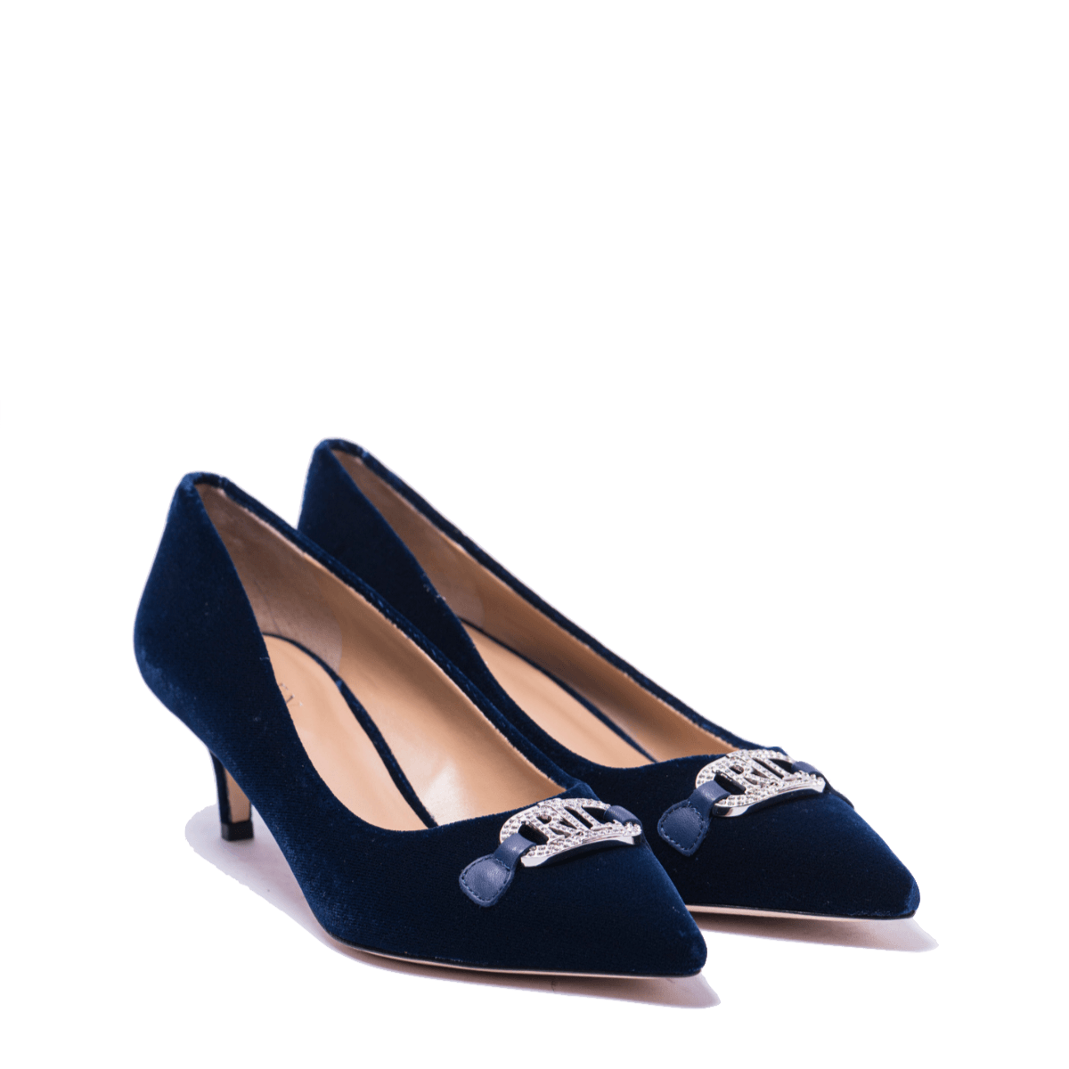 Décolleté Polo Ralph Lauren Amory Velluto Navy - Polo Ralph Lauren - Calzature Savorè