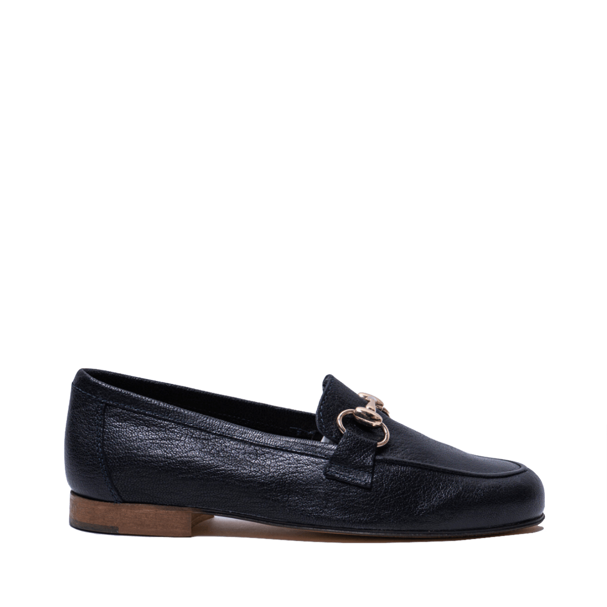 Mocassino Antica Cuoieria Morsetto Pelle Huracan Blu - Antica cuoieria - Calzature Savorè