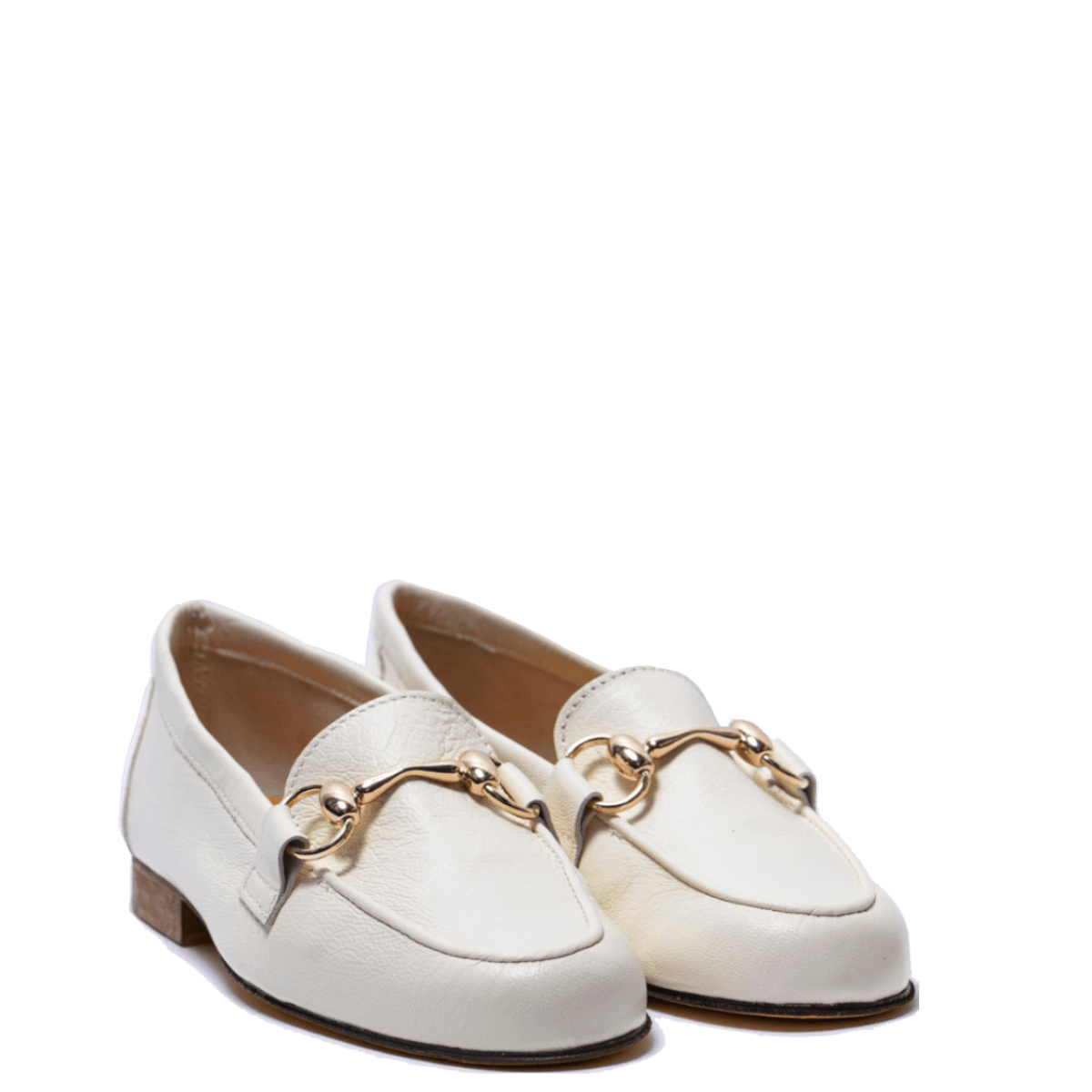 Mocassino Antica Cuoieria Morsetto Pelle Huracan Panna - Antica cuoieria - Calzature Savorè