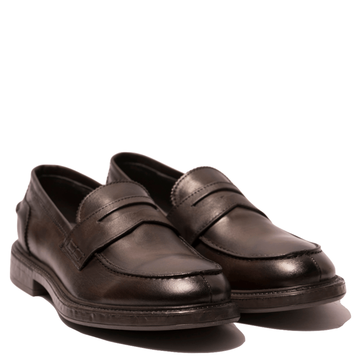Mocassino F.lli Rennella Pelle Testa Di Moro - F.lli Rennella - Calzature Savorè