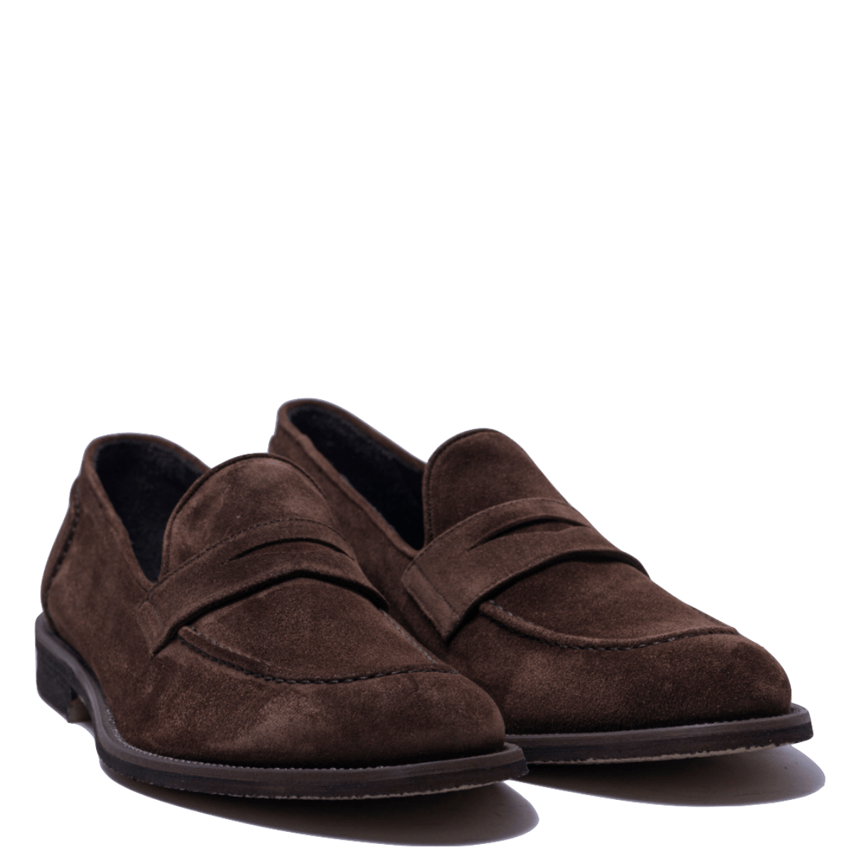 Mocassino Jerold Wilton Morbido Camoscio Leggero Marrone Plough - Jerold Wilton - Calzature Savorè