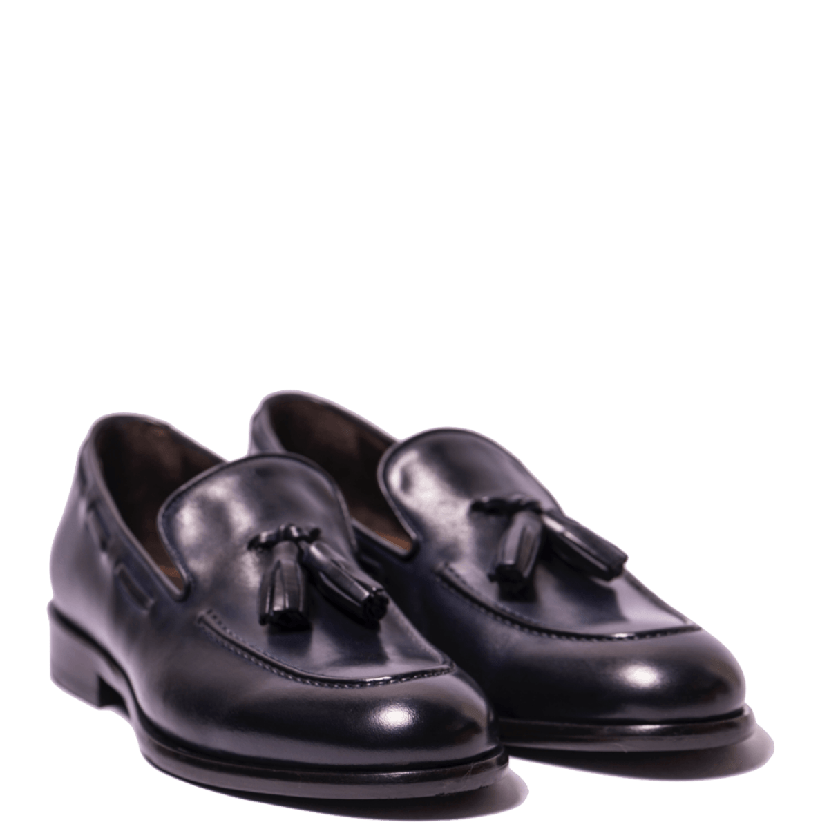 Mocassino Jerold Wilton Nappine Pelle Butter Bleu - Jerold Wilton - Calzature Savorè