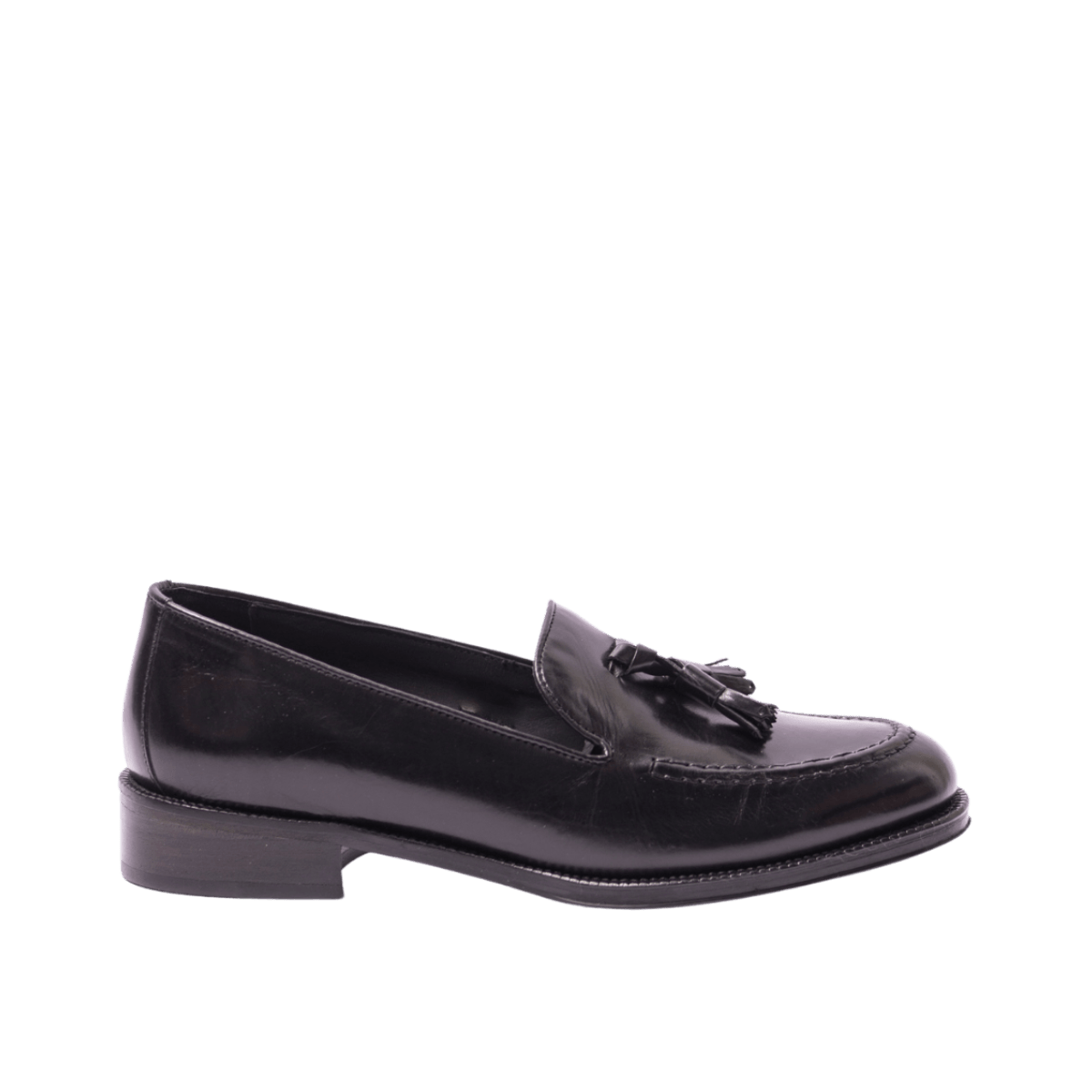 Mocassino La Sellerie Nappine Pelle Nero - Franca - Calzature Savorè