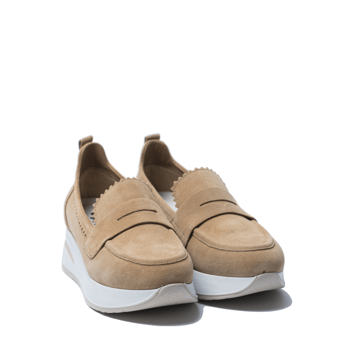 Mocassino Melluso Camoscio Coloniale1