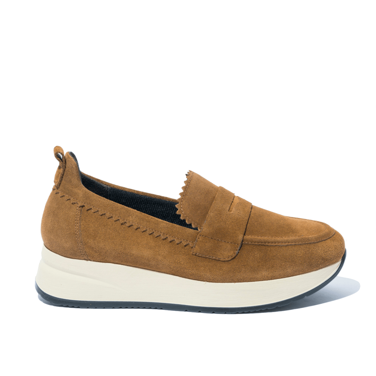 Mocassino Melluso Carla Camoscio Sigaro - Melluso - Calzature Savorè