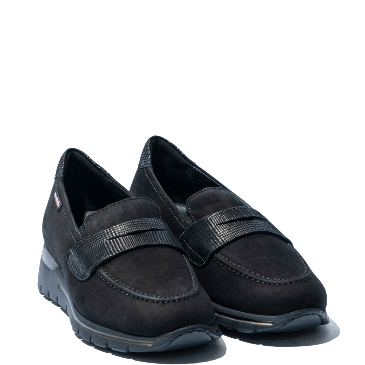 Mephisto Valter Mocassino Donna In Nabuk - Fodera In Pelle, Tecnologia Soft Air, Plantare Rimovibile, Massimo Comfort