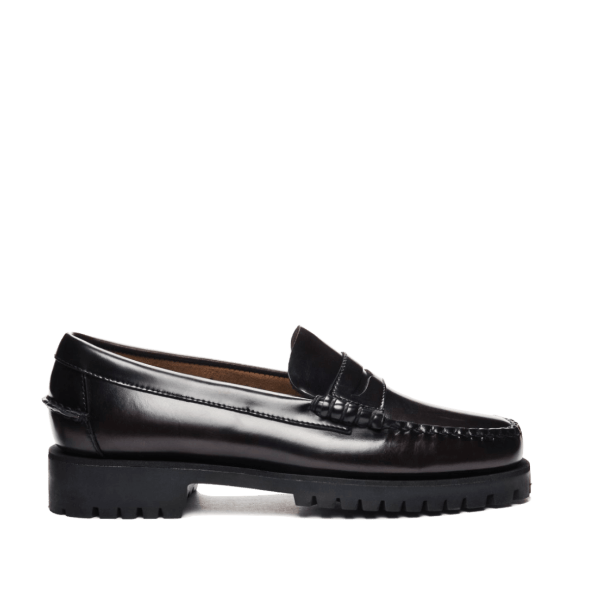 Mocassino Sebago Dan Lug Woman Brown Burgundy - Sebago - Calzature Savorè