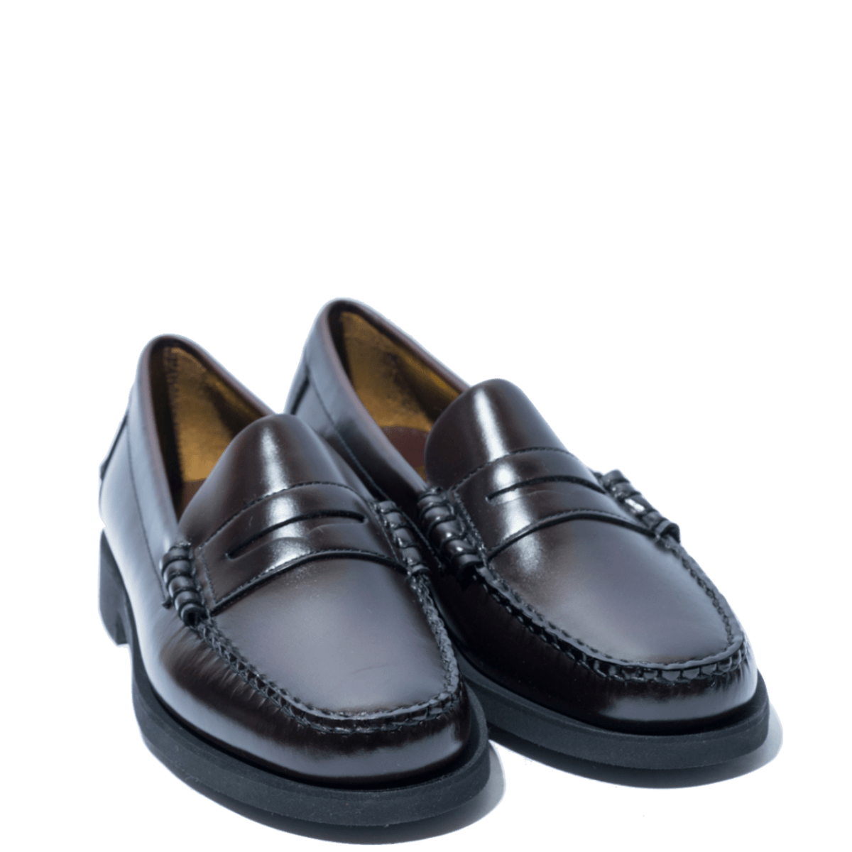 Mocassino Sebago Dan Po Man Brown Burgundy - Sebago - Calzature Savorè