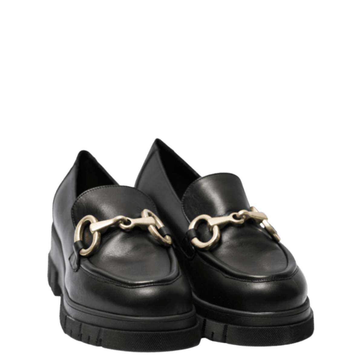 Mocassino Vitulli & Co. Morsetto Platino Vitello Nero - Vitulli & Co. - Calzature Savorè