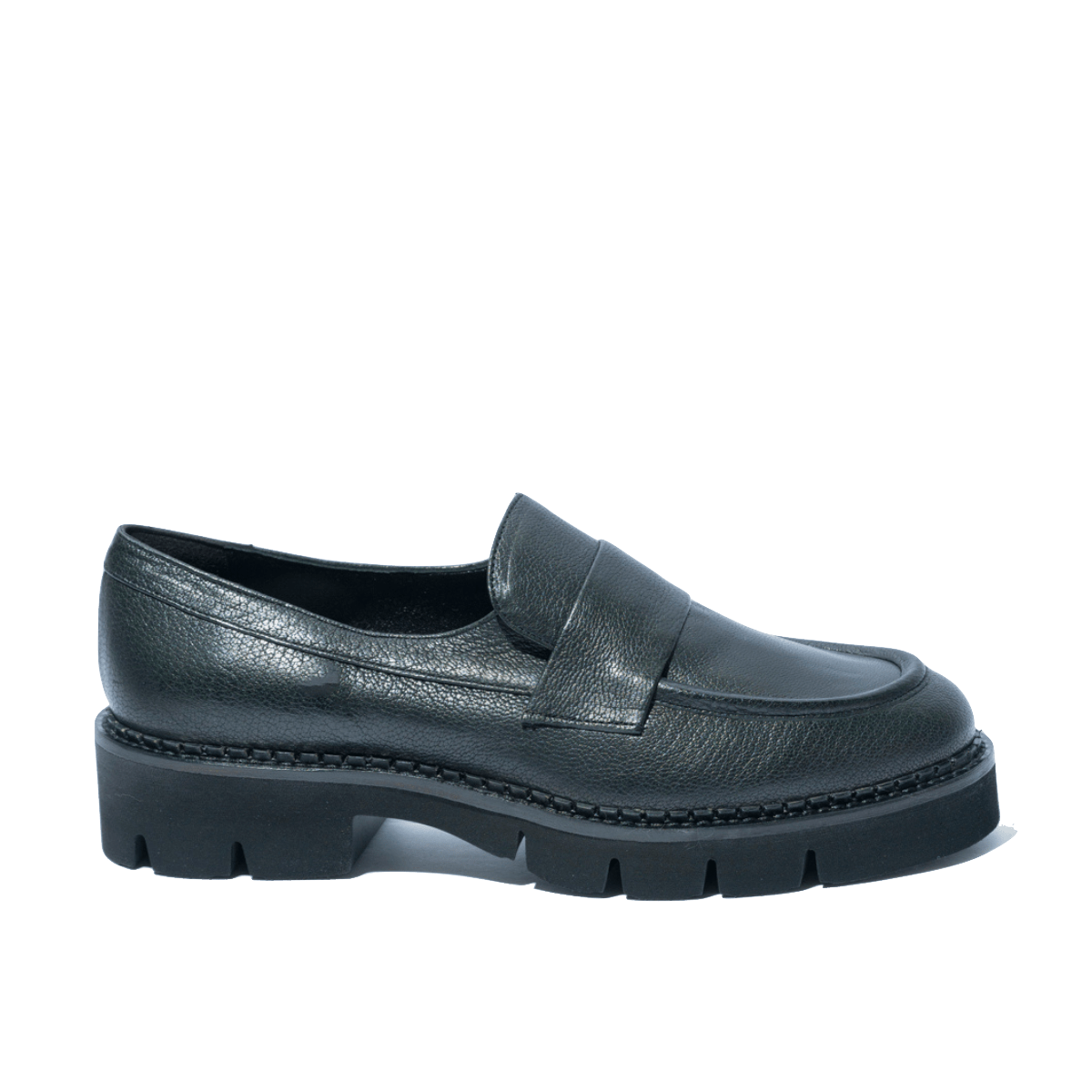 Mocassino Vitulli & Co. Pelle Texas Nero - Vitulli & Co. - Calzature Savorè
