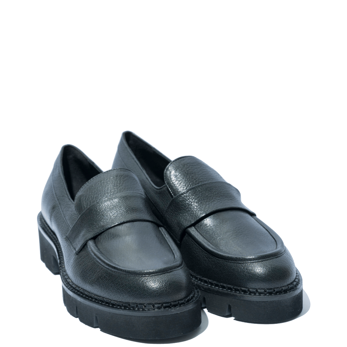Mocassino Vitulli & Co. Pelle Texas Nero - Vitulli & Co. - Calzature Savorè
