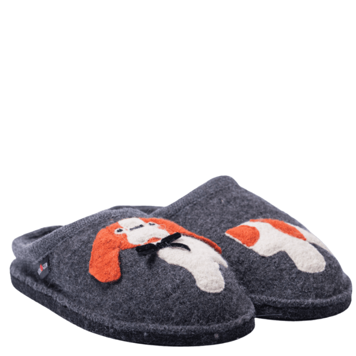 Pantofola Haflinger Flair Spaniel Antracite - Haflinger - Calzature Savorè