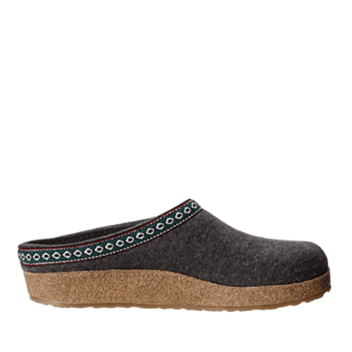 Pantofola Haflinger Grizzly Franzl Grigio - Haflinger - Calzature Savorè