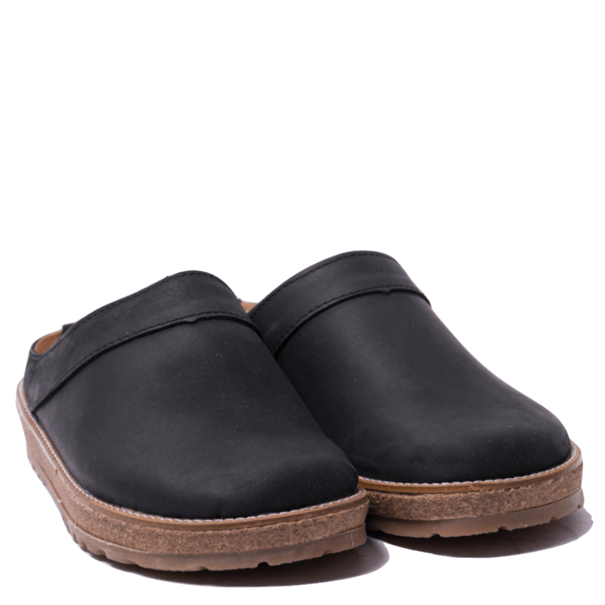 Pantofola Haflinger Travel-Neo Pelle Nero - Haflinger - Calzature Savorè
