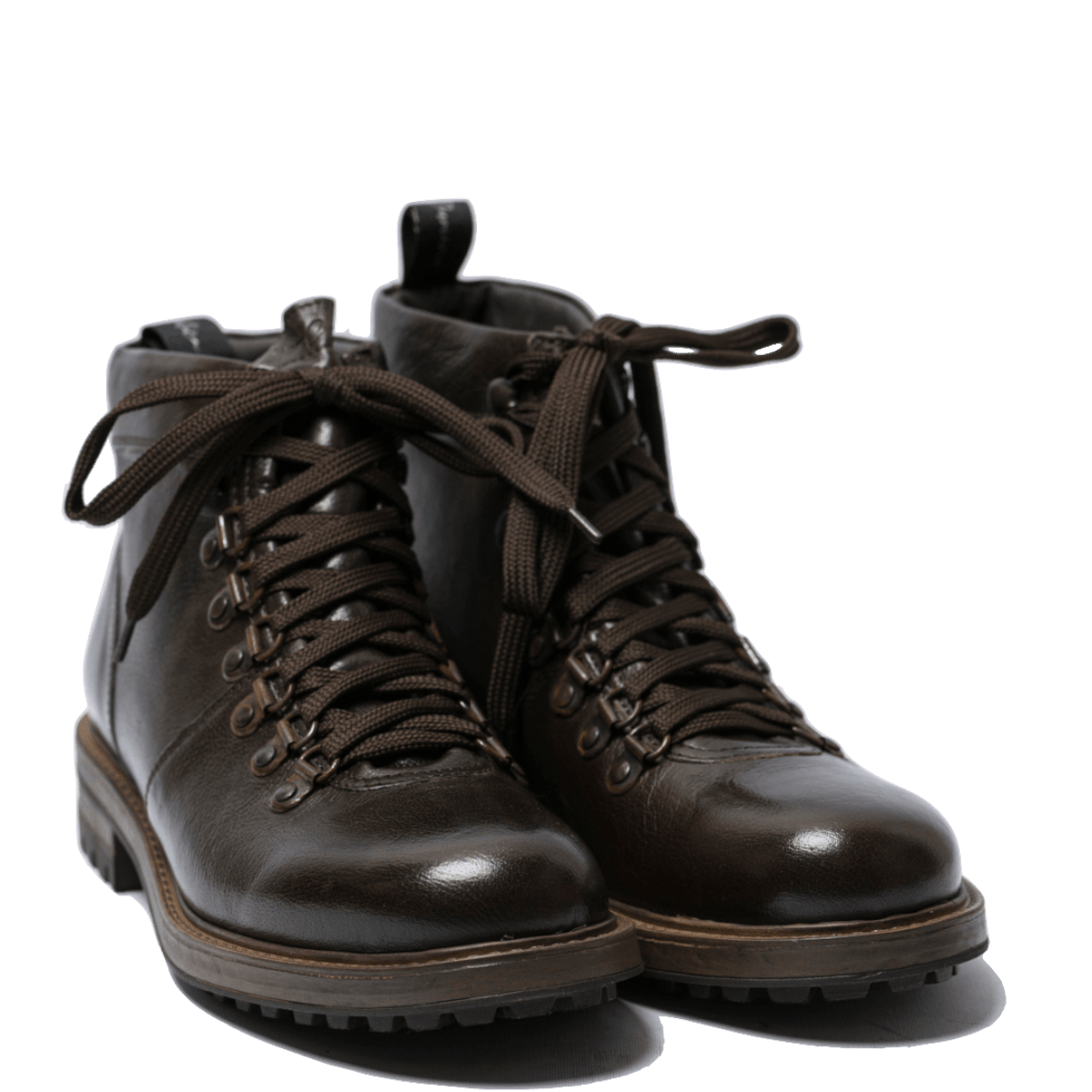 Polacchino Antica Cuoieria Pelle Alfa Ebano - Antica Cuoieria - Calzature Savorè