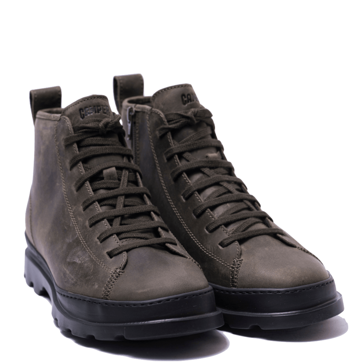 Polacchino Camper Brutus Pelle Nabuck Green - CAMPER - Calzature Savorè