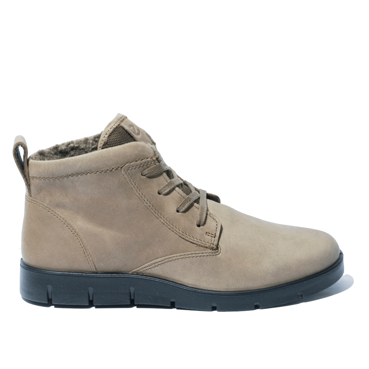 Polacchino Ecco Bella Imbottito Nabuck Stone - Ecco - Calzature Savorè