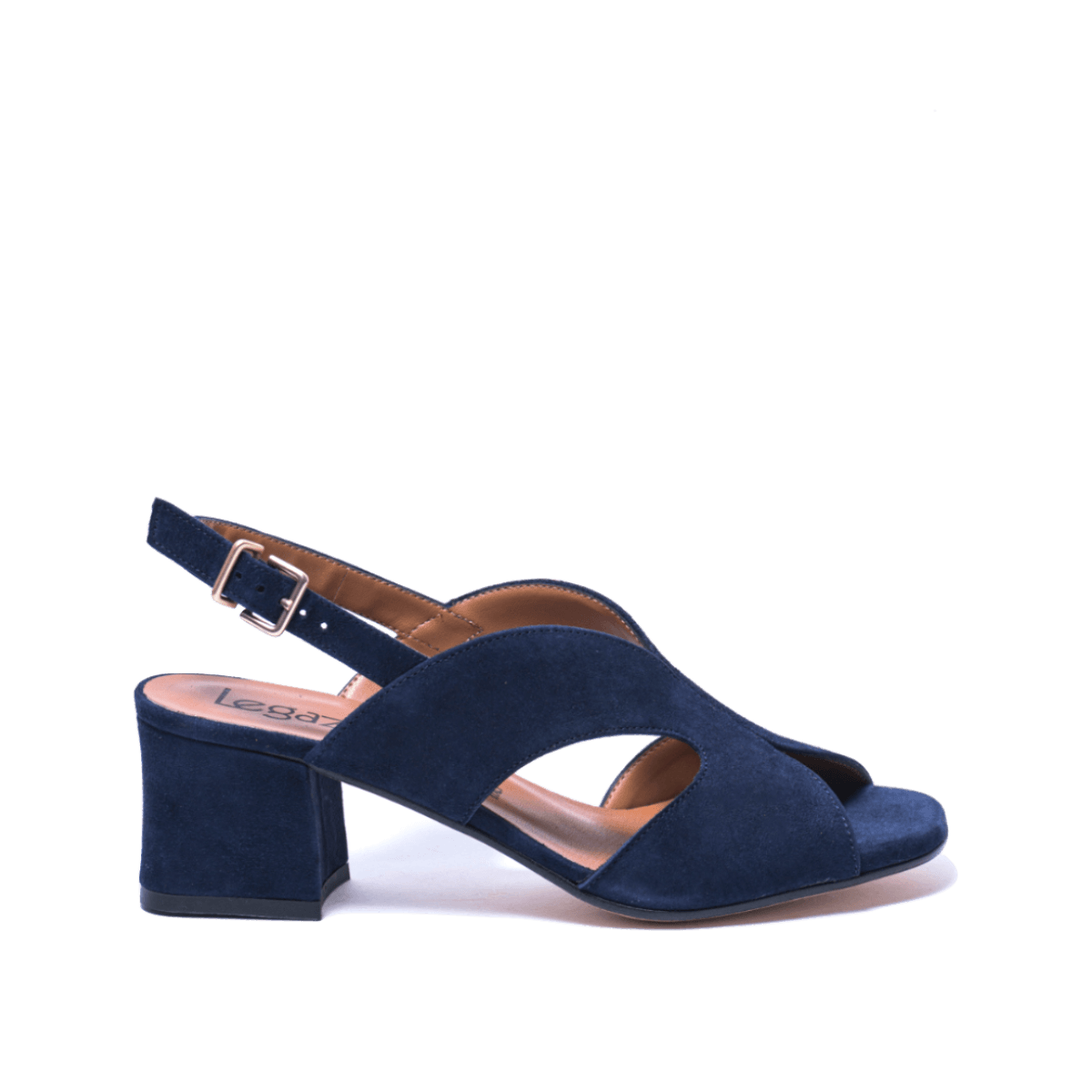 Sandalo Le Gazzelle Camoscio Blu Abiss - Le Gazzelle - Calzature Savorè