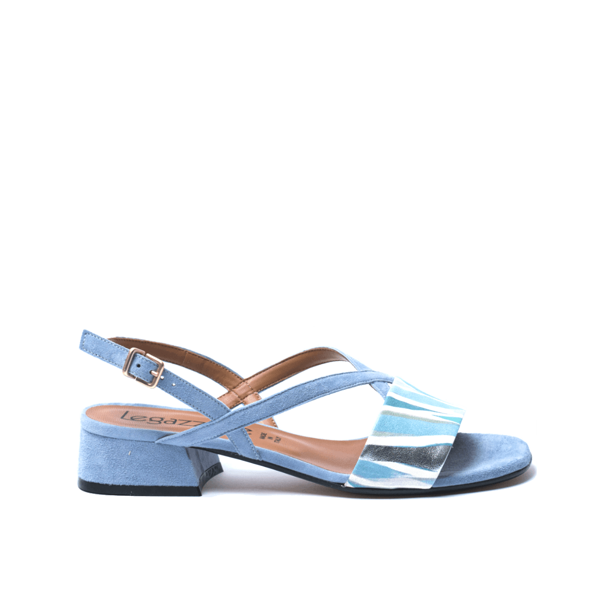 Sandalo Le Gazzelle Camoscio Jeans - Le Gazzelle - Calzature Savorè