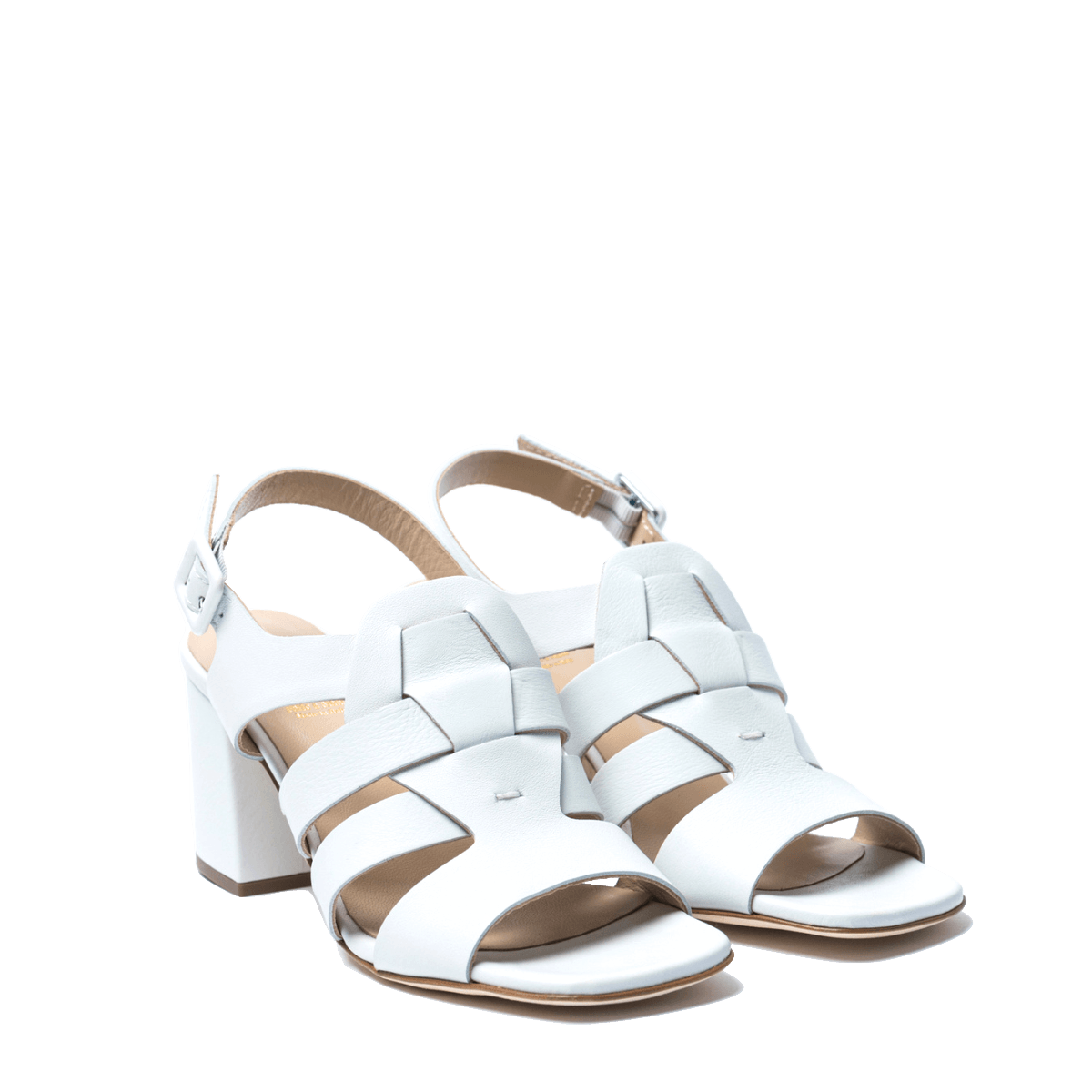 Sandalo Luca Grossi Pelle Capri Bianco - Luca Grossi - Calzature Savorè