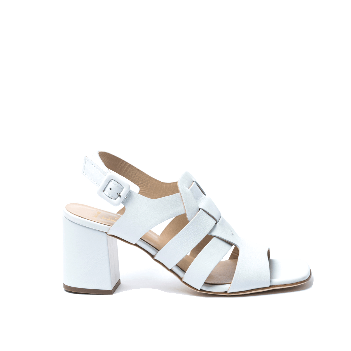 Sandalo Luca Grossi Pelle Capri Bianco - Luca Grossi - Calzature Savorè