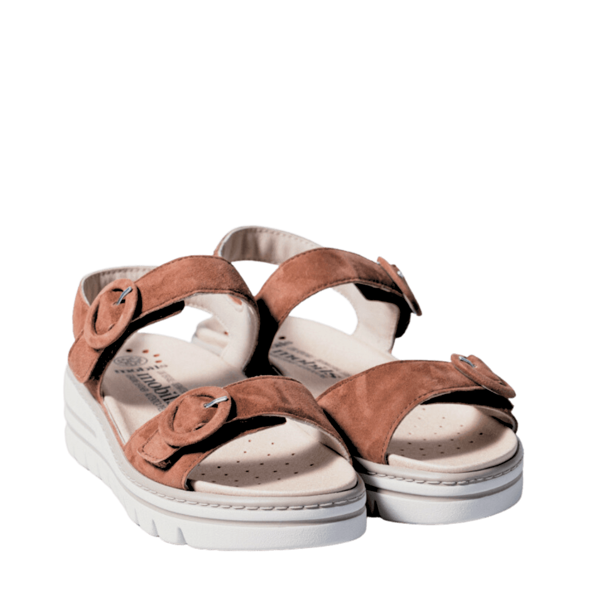 Sandalo Mephisto Clara Camoscio Hazelnut - Mephisto - Calzature Savorè