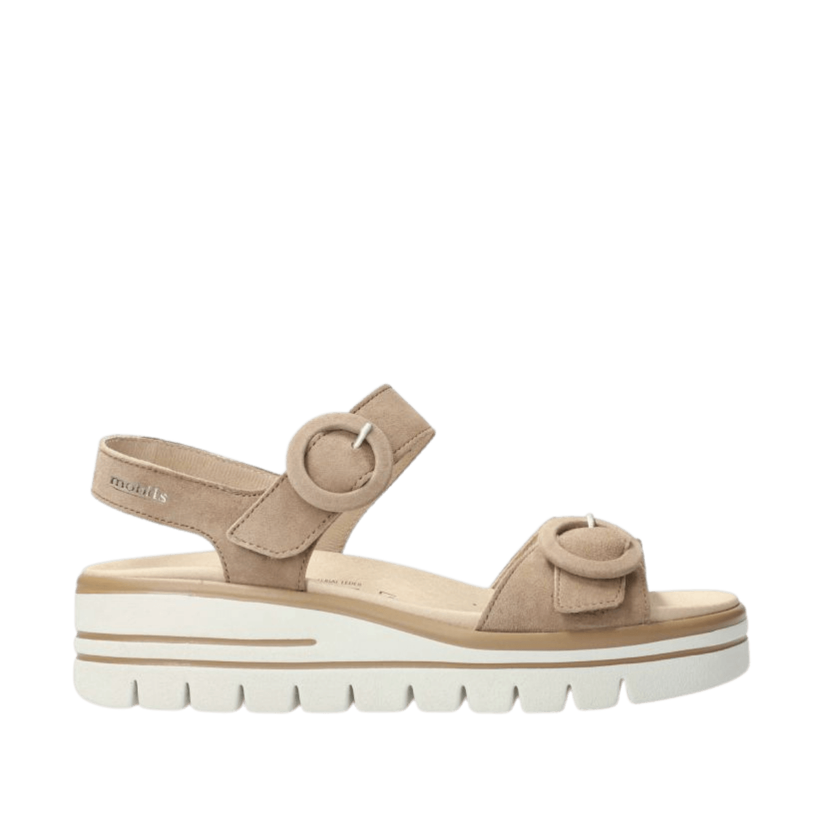 Sandalo Mephisto Clara Camoscio Light Taupe - Mephisto - Calzature Savorè