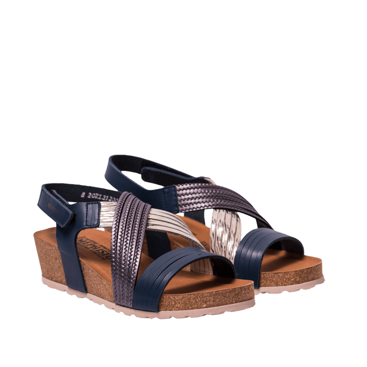 Sandalo Mephisto Renza Blu - Mephisto - Calzature Savorè