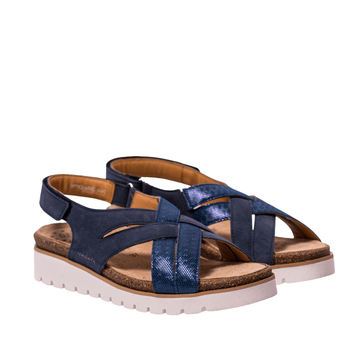 Sandalo Mephisto Trecie Jeans Blue - Mephisto - Calzature Savorè