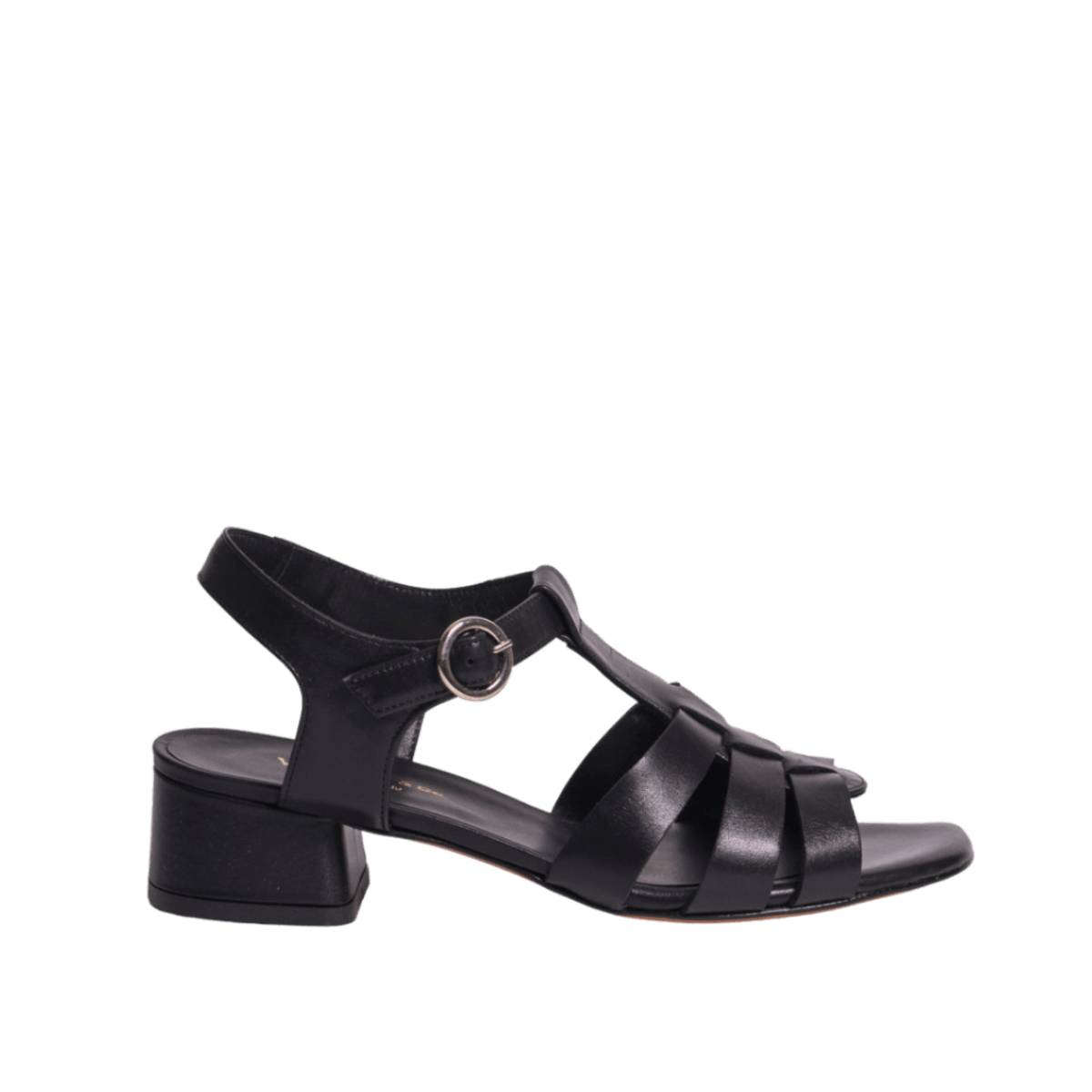 Sandalo Vitulli & Co. Pelle Nero - Vitulli & Co. - Calzature Savorè