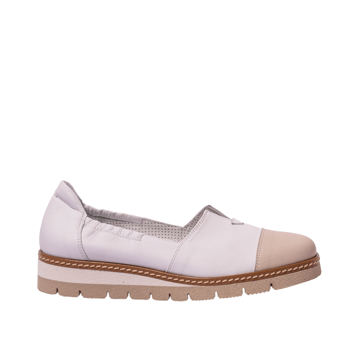 Slip-On Alfredo Giantin Pony Bianco-Crema - Alfredo Giantin - Calzature Savorè