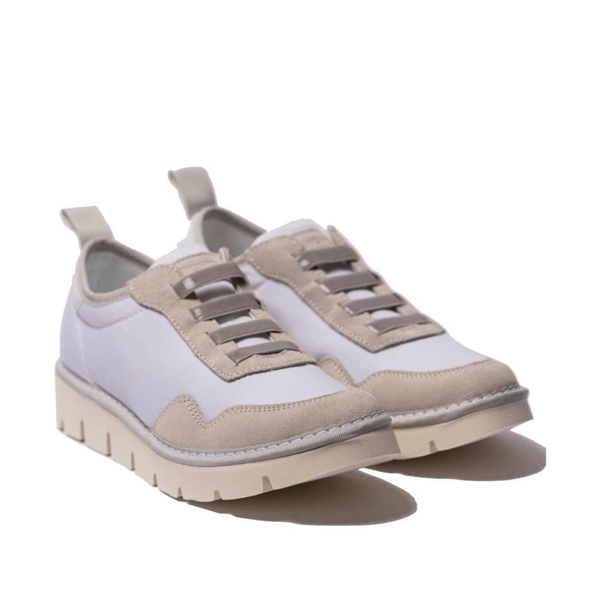 Slip-On Pànchic Nylon e Camoscio White - Pànchic - Calzature Savorè