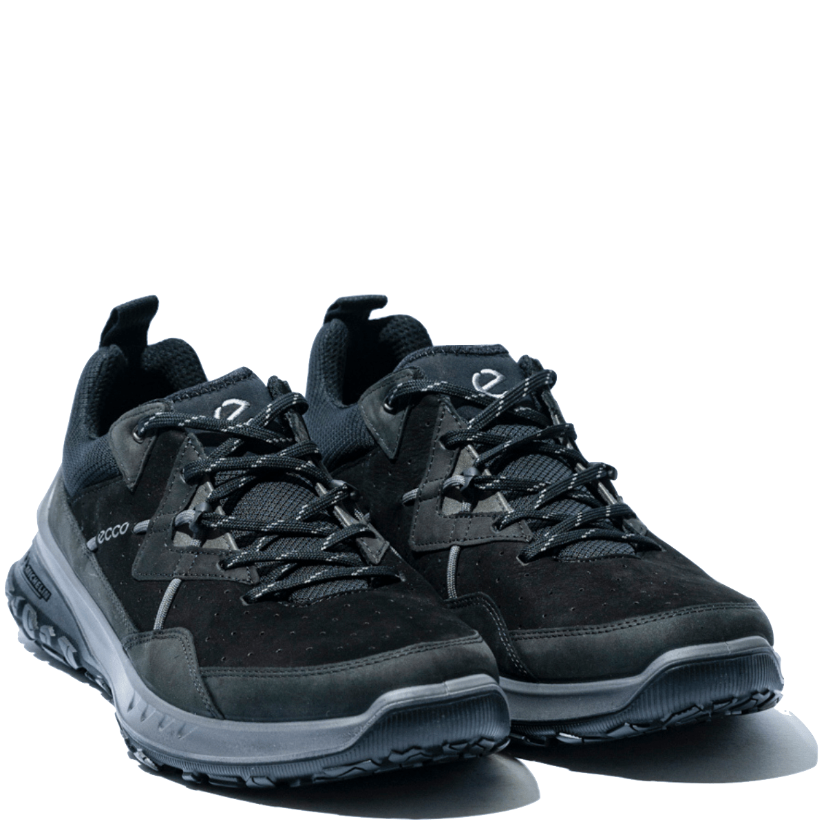 Sneaker Ecco Waterproof Gomma Michelin Black/Black