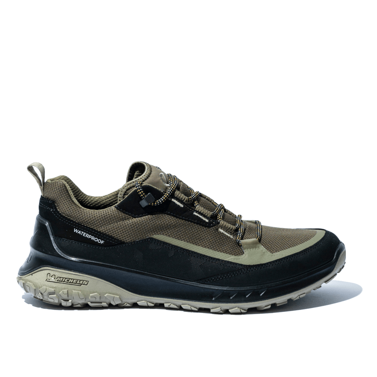 Sneaker Ecco Waterproof Gomma Michelin Black/Tarmac - Ecco - Calzature Savorè