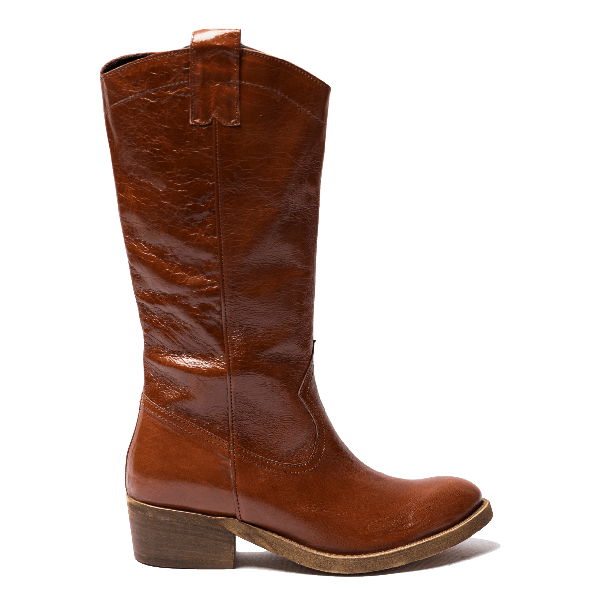 Stivale Camperos Giorgia Pelle Rama Ruggine - Giorgia - Calzature Savorè