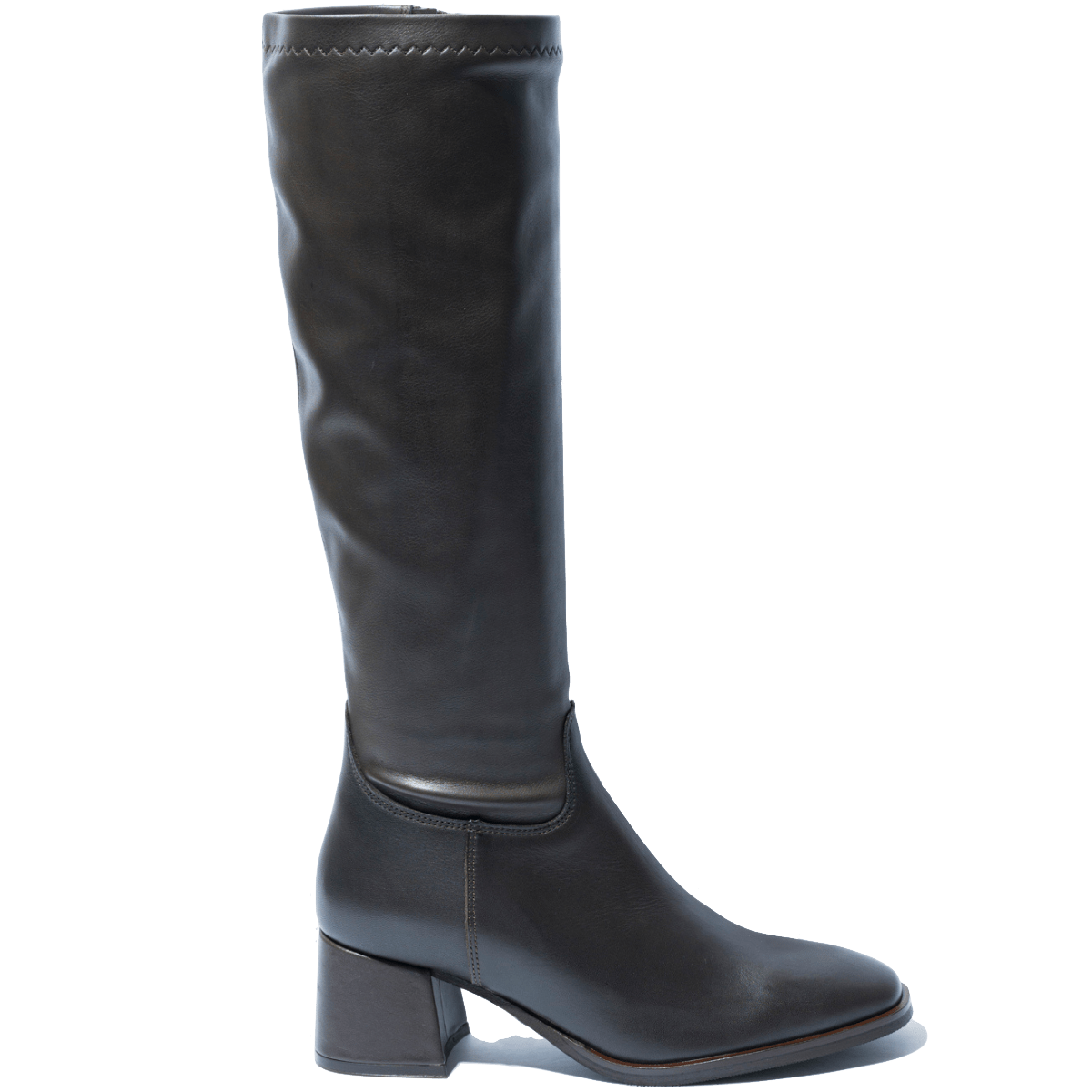 Stivale Melluso Elasticizzato Pelle Marrone - Melluso - Calzature Savorè