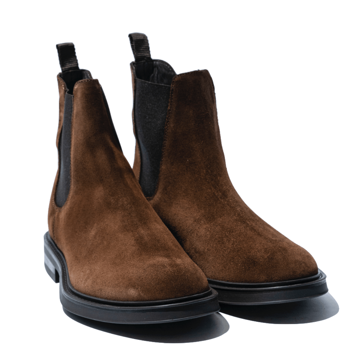 Stivaletto Beatles Antica Cuoieria Camoscio Cortina Chocolate - Antica Cuoieria - Calzature Savorè